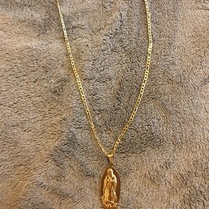 Virgen marie necklace